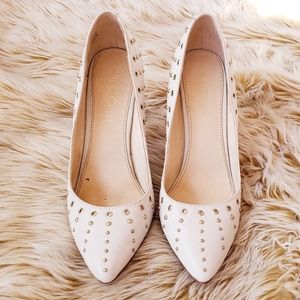 ALDO/Leather High heels studded shoes